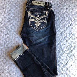 Rock Revival Cuffed Skinny- Karla